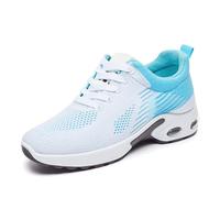 Orthopedic Running Shoes for Women - Arch Support, Breathable Mesh Sneakers for Walking, Gym, Fitness (Blue,32)