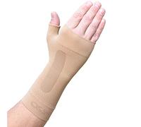 OrthoSleeve Ws6 Fascia a Compressione Graduata, Tutore Per il Polso, Allevia il Dolore del Tunnel Carpale, Artrite, Rizoartrosi, Gonfiore, Tendinite e Distorsioni del Polso Taglia L (Naturale)