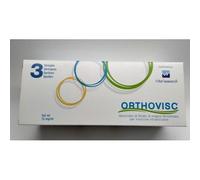 Orthovisc - Siringa preriempita a base di Acido Ialuronico - 15 mg - 2 ml - 3 pezzi