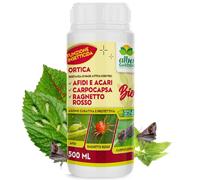 Ortica Protezione Cura Bio per Piante da Afidi Acari Ragnetto Rosso 500 ml