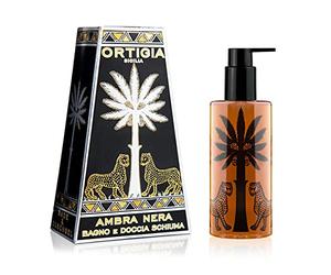 Ortigia Sicilia Ambra Nera, Bagno e Doccia Schiuma, 250 ml