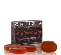 ORTIGIA Sicilia - AMBRA NERA Saponi - soaps 4x40g