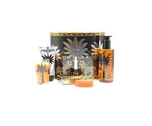 ORTIGIA SICILIA Oval gift box - Ambra Nera