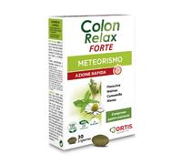 Ortis - Colon Relax Forte 30 Compresse - Integratore Alimentare Che Aiuta In Caso di Gonfiori Addominali e Meteorismo - Benessere Digestivo- Azione Rapida - 100% Naturale a Base di Finocchio e Melissa