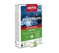 Ortis - Intestinorm 36 Compresse - Integratore Alimentare Per la Normale Frequenza Delle Feci e L'equilibrio Del Microbiota - Azione Rapida - 100% Naturale a Base di Piante e Fermenti Lattici