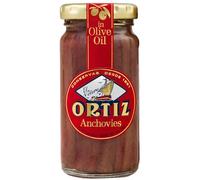 Ortiz Anchovy Fillets in Oil 95 Gram Jar by Ortiz