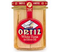 Ortiz Bel bianco in olio d'oliva da - vasetto di vetro da 220 g (7,76 once)