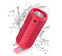 Ortizan Cassa Bluetooth Potente Portatile 24w, Speaker Wireless Bluetooth 5.3 con Impermeabile IPX7, Fino a 30 H di Autonomia, Suono Stereo e Bassi Potenti, Altoparlante con Luce LED