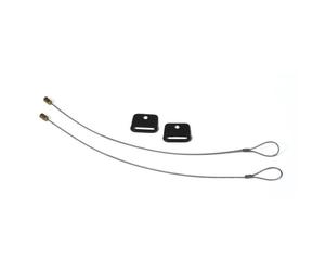 Ortlieb cavetto antifurto per borse lungo Metallico