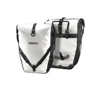 Ortlieb - Tracolle da bicicletta 2 x 20 L per ruota posteriore - Back-Roller Classic QL2.1 40L White/Black - Bianco