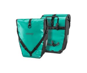 Ortlieb - Tracolle da bicicletta 2 x 20 L per ruota posteriore - Back-Roller Free Lagoon/Black - Blu