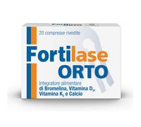 Orto 20 Compresse Integratore Alimentare di Bromelina Vitamina D3 Vitamina K2 e