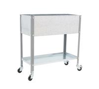 Orto urbano Simongarden Urban Top con ruote 900 x 400 grigio/GAL