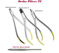 Ortodontiche Pinze Set Rigido Archwire Distale Taglio Legatura Arco Bird Becco
