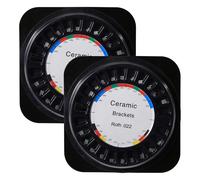 Ortodonzia dentale Brackets Ceramic Braces MINI Roth 022 3-4-5 Hooks Dentista