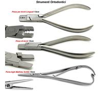 Ortodonzia Pinza per Formare Archi Linguali Porta Aghi Mathieu Pinze Dentali CE