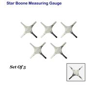 Ortodonzia Strumenti Dental Bracket Positioner Star Boone Gauge Laboratorio 5pcs