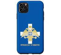 Ortodossia o Death Eagle Bandiera bizantina greca Custodia per iPhone 11 Pro Max