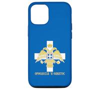 Ortodossia o Death Eagle Bandiera bizantina greca Custodia per iPhone 12/12 Pro