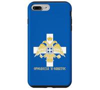 Ortodossia o Death Eagle Bandiera bizantina greca Custodia per iPhone 7 Plus/8 Plus