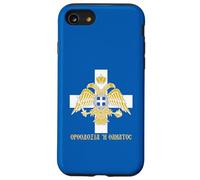 Ortodossia o Death Eagle Bandiera bizantina greca Custodia per iPhone SE (2020) / 7/8