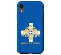 Ortodossia o Death Eagle Bandiera bizantina greca Custodia per iPhone XR