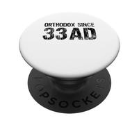 Ortodosso dal 33 d.C. Cristianesimo ortodosso orientale PopSockets PopGrip Adesivo