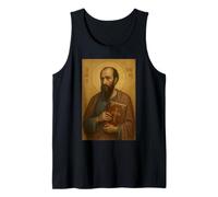 Ortodosso St. Paul l'apostolo con l'icona della Bibbia Canotta