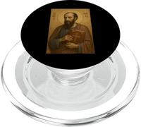 Ortodosso St. Paul l'apostolo con l'icona della Bibbia PopSockets PopGrip per MagSafe