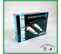 Ortofon Concorde MK2 Scratch Twin DJ Cartucce Headshell Integrated Twin Set