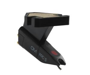 Ortofon OM Pro S Testina + Puntina per Dj Piatti Club Mix Entry Level, Nero