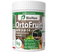 OrtoFruit - Concime Organo-Minerale Pellettato NPK 5-6-14 Biologico | Nutrizione Naturale e Graduale | Per Orto, Frutteto, Vite e Olivo 1 kg