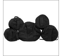 Ortola 1155 - Confezione da 5 sacchetti per batteria, colore: Nero