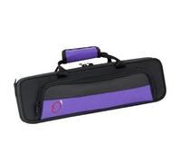 Ortola 6464 - Custodia per flauto traverso, colore nero/porpora