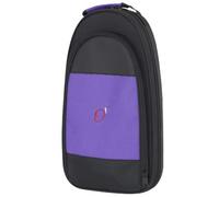 Ortola 6467 - Custodia per flauto + piccolo, colore: nero/viola