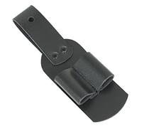 Ortola 6817-001 - Porta bacchette in pelle, colore: nero