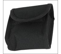 Ortola 728 Custodia per Becco Tromba Pelle Velcro Nero