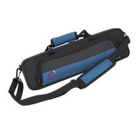 Ortola Rif. 8420 Fsh Borsa A Tracolla Per Flauto, Nero/Azzurro