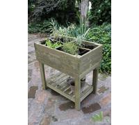 ORTOLEGNO ORTO CONIFERA PENSILE A PAVIMENTO 80X50X80H CM BALCONE DIVISORI