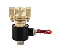 Orton 1/2 Pollici DN15 Normalmente Aperto Elettrovalvola Elettrica in Ottone Valvola Elettromagnetica 220V in Ottone per Gas -