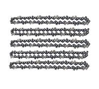 Orton 5 mini catene per motosega da 15,2 cm, guida per motosega, ricambio per motosega, portatile, 5 pezzi