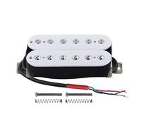 Orton Chitarra Elettrica Humbucker Pick-Up Ponte Alnico V Pick-Up Bianco