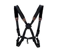 Orton Cinturino per Sassofono, Tracolla Universale in Pelle Doppia per Sax, Tracolla Imbottita Regolabile per Baritono Tenore Contralto