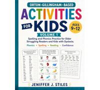Orton Gillingham Based Activities for Kids 9-12. Spelling and Phonics Practice for Older Struggling Readers and Kids with Dyslexia