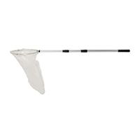 Orton Rete in Nylon Fish Fish Butterfly Catching Net con manico telescopico per adulti e bambini, estensibile da 37 a 68 pollici.
