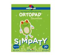 Master-Aid Cerotto oculare per ortottica Ortopad Simpaty Regular 5,7x8,2 20 pezzi