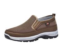 Ortopediche Scarpe da Uomo Casual con Lacci Scivolare Ginnastica Suola Morbida Antiscivolo, comode, Sportive Traspiranti Esterno