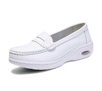 Ortopedico Scarpe da Allattamento per Donna,Comodo Morbido Olio e Antiscivolo Mocassini Scarpe da Infermiera,Professionale Traspirante Scarpe da Lavoro,per Ospedale/Cucina (Color : A, Size : 40 EU)