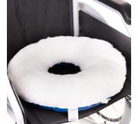 OrtoPrime Cuscino Antidecubito per sedia a rotelle - Cuscino per sedia a rotelle - Cuscino Antidecubito per sedere con foro centrale - Uso quotidiano per casa ufficio e auto