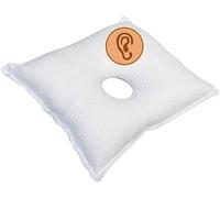 OrtoPrime Cuscino Ortopedico Antidecubito per Orecchio - Guanciale Ergonomico a Ciambella - Supporto Cervicale - Cuscino per Piercing Orecchio